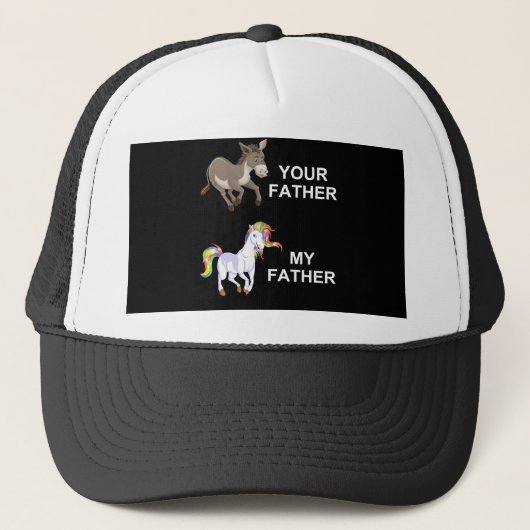 お父様と父様 キャップ (正面)