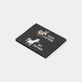 お父様と父様 ポストイット (アングル)