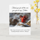 お父様のお世話にな気にりましたナース カード (黄色い花)