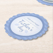 お父様のご冥福をお祈り ペーパーコースター (アングル)