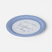 お父様のご冥福をお祈り ペーパープレート (アングル)