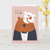 お父様のデイカード カード (黄色い花)