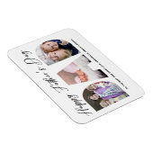 お父様の幸せの日|父の日の写真 マグネット (右側)