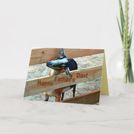 お父様の日おめでとう！お子様からお気に入りの送信 カード