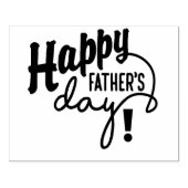 お父様の日おめでとう!ゴム印 ラバースタンプ (インプリント)