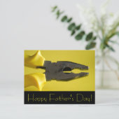 お父様の日おめでとう！ ポストカード (スタンド正面)