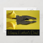 お父様の日おめでとう！ ポストカード (正面/裏面)