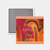 お父様の日おめでとう！-2008 マグネット (正面/裏面)
