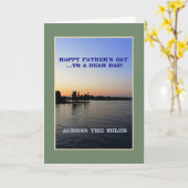 『お父様の日とマイルズを越親愛えたパパ』 カード (黄色い花)