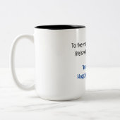 お父様の日に感謝 ツートーンマグカップ (左)