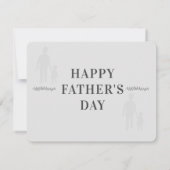 お父様の日のカードが永遠にカスタムなる 招待状 (裏面)