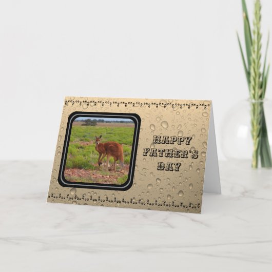 お父様の日のカードを作成する カード (正面)