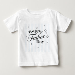お父様の日のメッセージ ベビーTシャツ