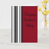 お父様の日の挨拶状 カード (黄色い花)
