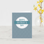 お父様の日の特別挨拶状 カード (黄色い花)