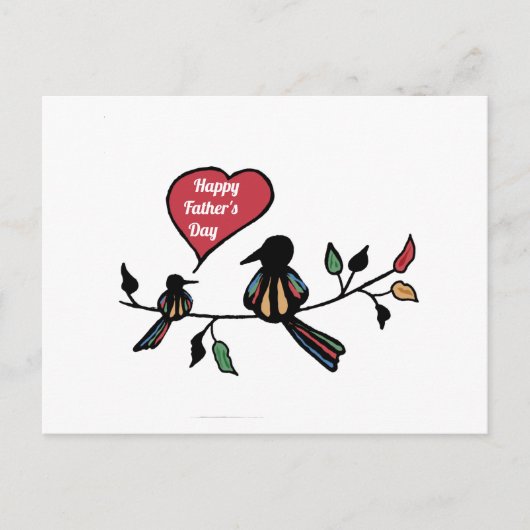 お父様の日用はがき シーズンポストカード (正面)