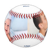 お父様の日、幸せな1日の写真RWB 野球ボール (正面)