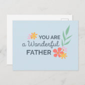 お父様の時代が素敵 |はがき ポストカード (正面/裏面)