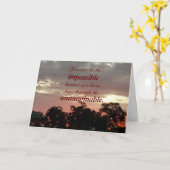 お父様への子どもの損失慰問票 カード (黄色い花)