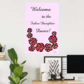 お父様ドーターダンスへようこそ! ポスター (ホームオフィス)