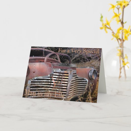 お父様 カード (黄色い花)