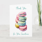 お甘さありがとう |私の一日を作った カード (正面)