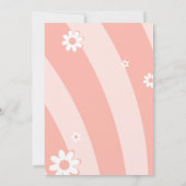 お生まれもうすぐ！グルービーなベイビーシャワー 招待状 (裏面)