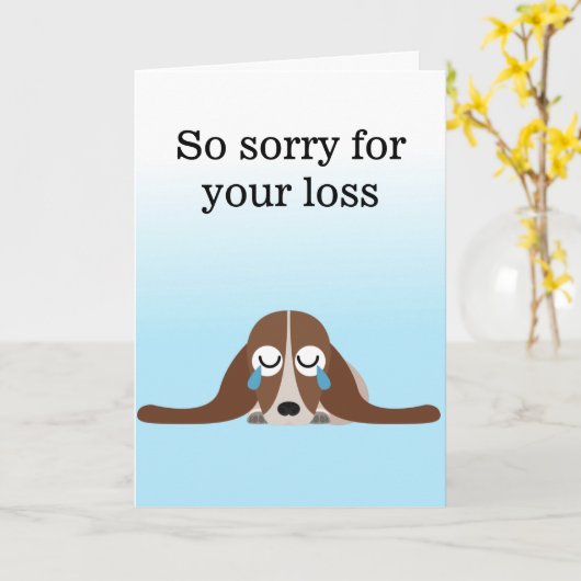 お留守電に カード (黄色い花)