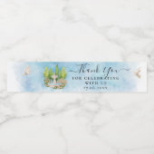 お疲れさま噴水の花結婚は贅沢 ペットボトルラベル (シングルラベル)