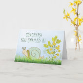 お疲れユーモアのあるさま カード (黄色い花)