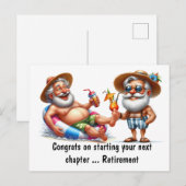 お疲れ様でした ポストカード (正面/裏面)