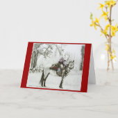 お疲れ様でした。5 x 7のグリーティングカード カード (黄色い花)