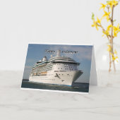 お疲れ様です。巡航船3 カード (黄色い花)