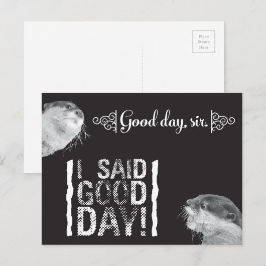 お疲れ様 ポストカード (正面/裏面)