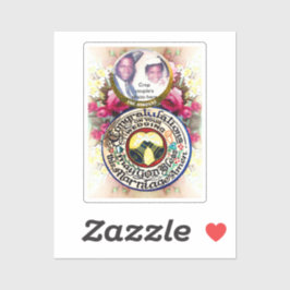 お疲れ結婚さまカスタムです シール