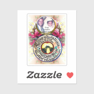 お疲れ結婚さまカスタムです シール