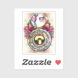 お疲結婚れカスタムさま シール