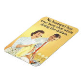 お皿を食べている間に夫は撃たれぬ マグネット (左側)