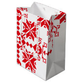 お盆のお供え用の袋 ミディアムペーパーバッグ (裏面アングル)