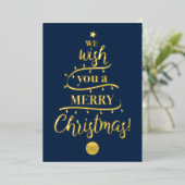 お目出とうございますエレガントか 箔シーズンカード (立ち正面)