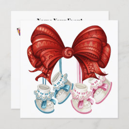 お直しベビーシャワー 招待状