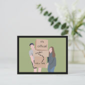 お知らせはがきを移動しています ポストカード (スタンド正面)