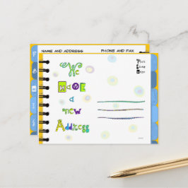 お知らせアドレス帳F-Jはがき 案内ポストカード