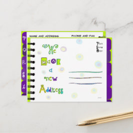 お知らせアドレス帳P-Tはがき 案内ポストカード