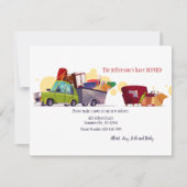 お知らせカードを移動しました 案内状 (正面)