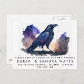 お知らせクロウの住所の変更 案内ポストカード (正面/裏面)