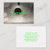 お知らせネオンの写真カスタムアドレスの移動 エンクロージャーカード (正面/裏面)