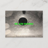 お知らせネオンの写真カスタムアドレスの移動 エンクロージャーカード (正面)