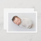 お知らせフォトエンクロージャカード エンクロージャーカード (正面/裏面)