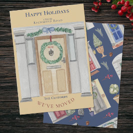 お知らせホームまたはビジネス・クリスマスの移動 シーズンカード